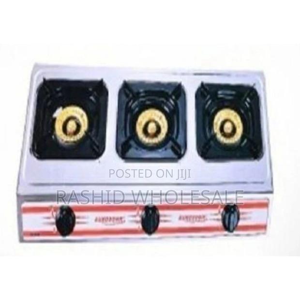 Modern 3 Burner Table Top. Auto Ignition