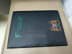 Printed Certificate Holder A4 Size, Artificial Leather