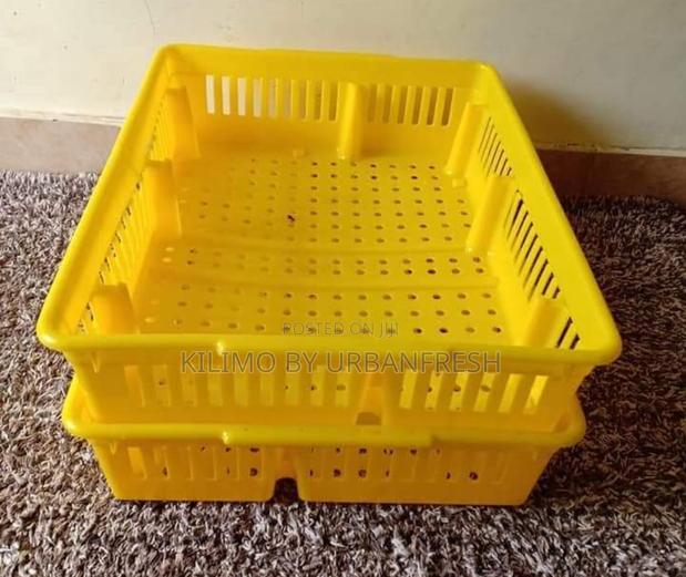 Plastic Stackable Chicks Transport Crates 60chicks. - main view