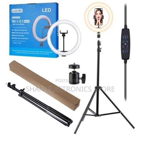 14' LED Ringlight With Tripod And Phone Holder Ring Lights - main view