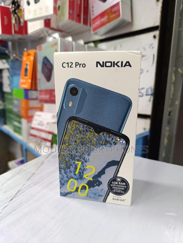 New Nokia C12 Pro 64 GB Black - main view