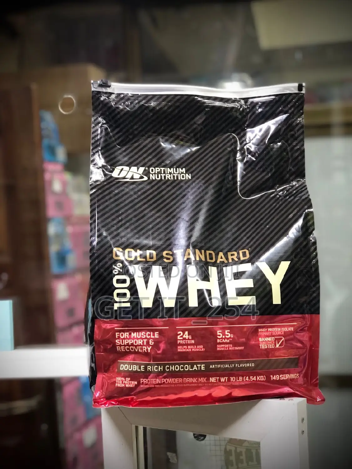 100% WHEY. / 100% Gold Standard Whey
