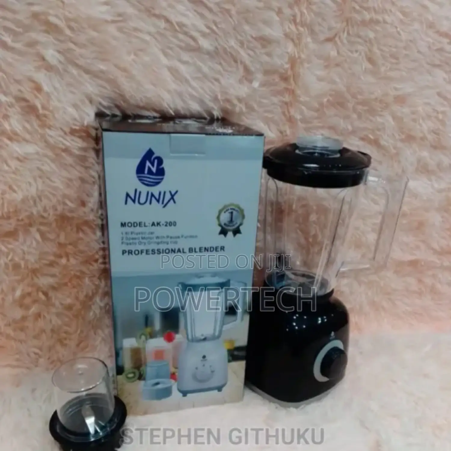 Nunix Powerful Blender 2 in 1 With Grinder Machine.