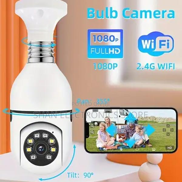 Bulb~Surveillance for Smart Home Monitoring CCTV Camera
