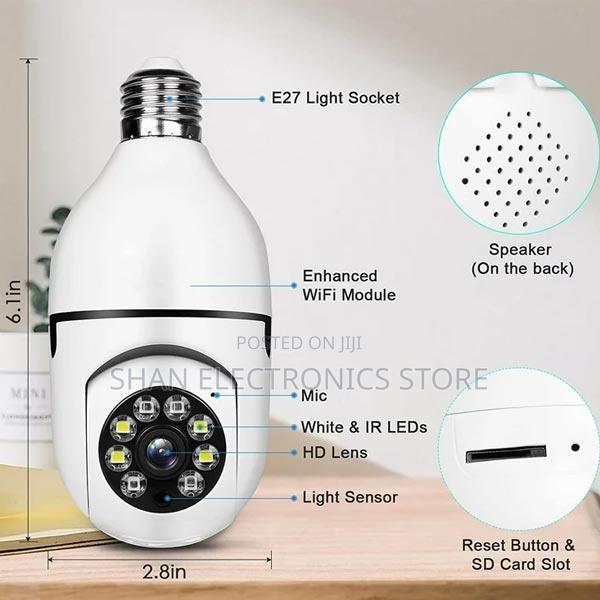 Best Bulb Camera in 2023 PTZ Light Bulb Security Camera' - main view