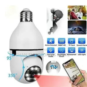 Wifi Dome Camera Smart for Home Security Nanny CCTV Bulb #.
