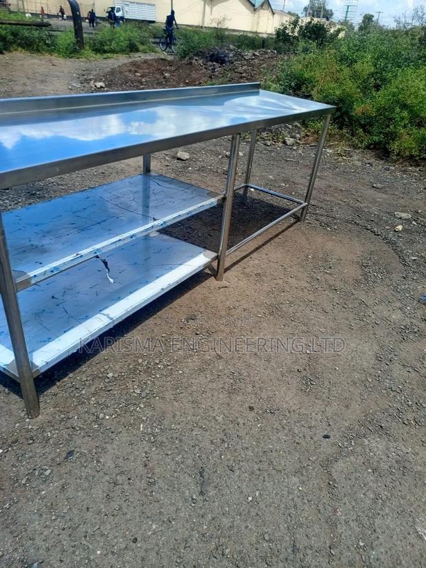Commercial Work Top, Stainless Steel Table