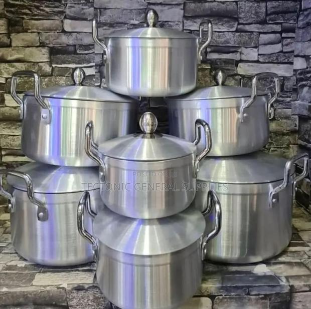Tornado Cookware 7pcs With Lids - main view