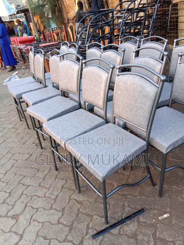 Restaurants Chairs Coated Silver