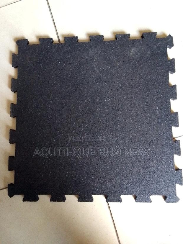 Gym Rubber Tiles 15mm - thumbnail 4