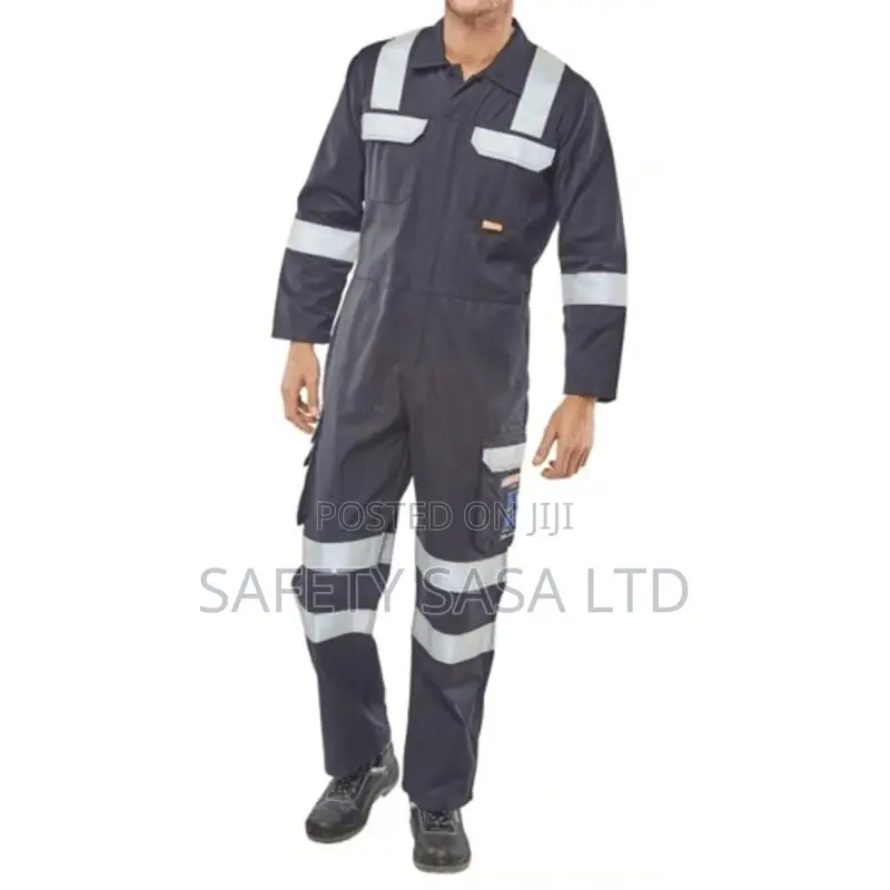 Flame Retardant Navy Coverall 230gms