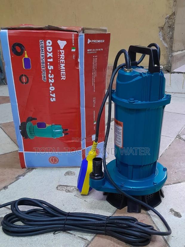 Premier Submersible Water Pump 0.75kw 32m Head - main view