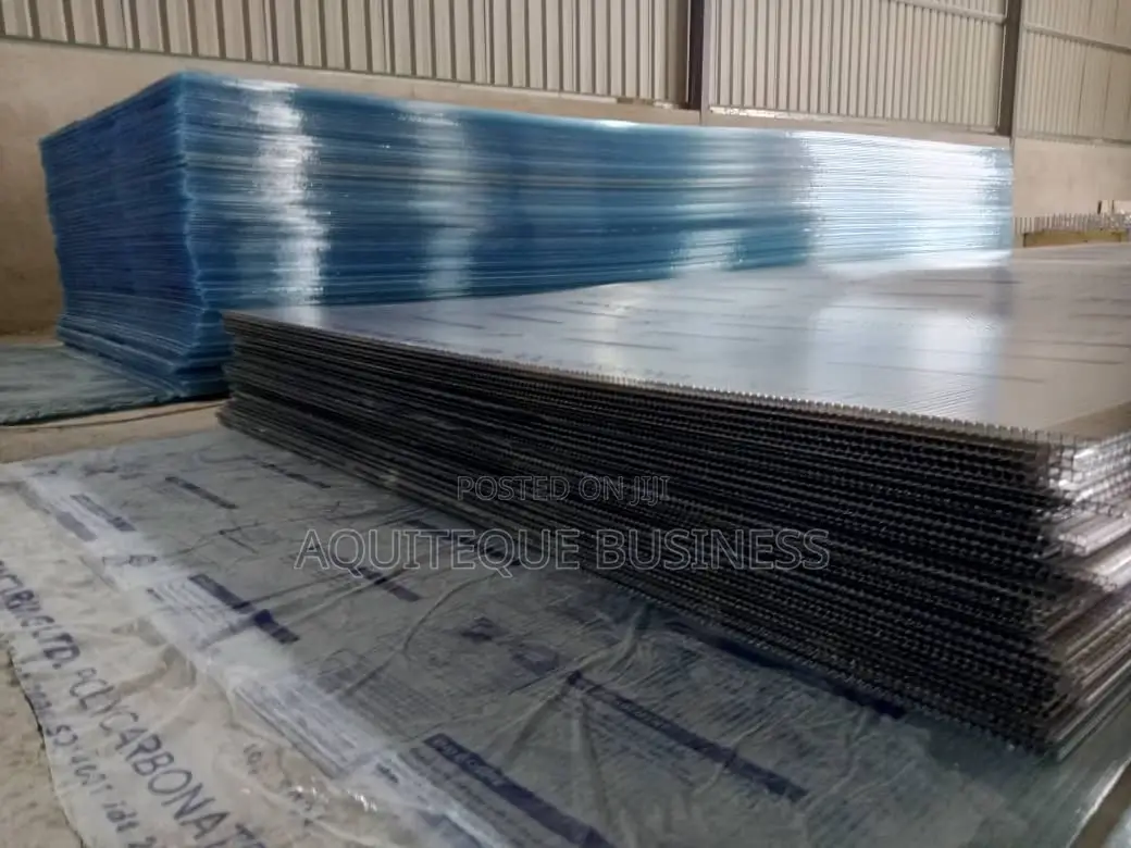 Polycarbonate Roofing Sheets. 2.1 by 5.8m