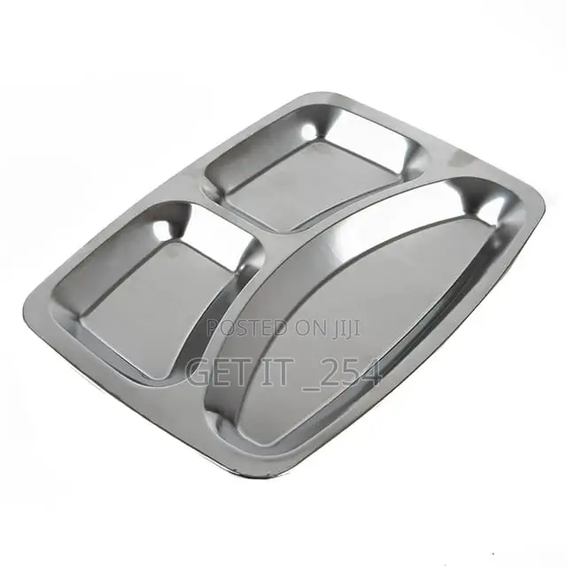 *Steel Partioned Plate 3division