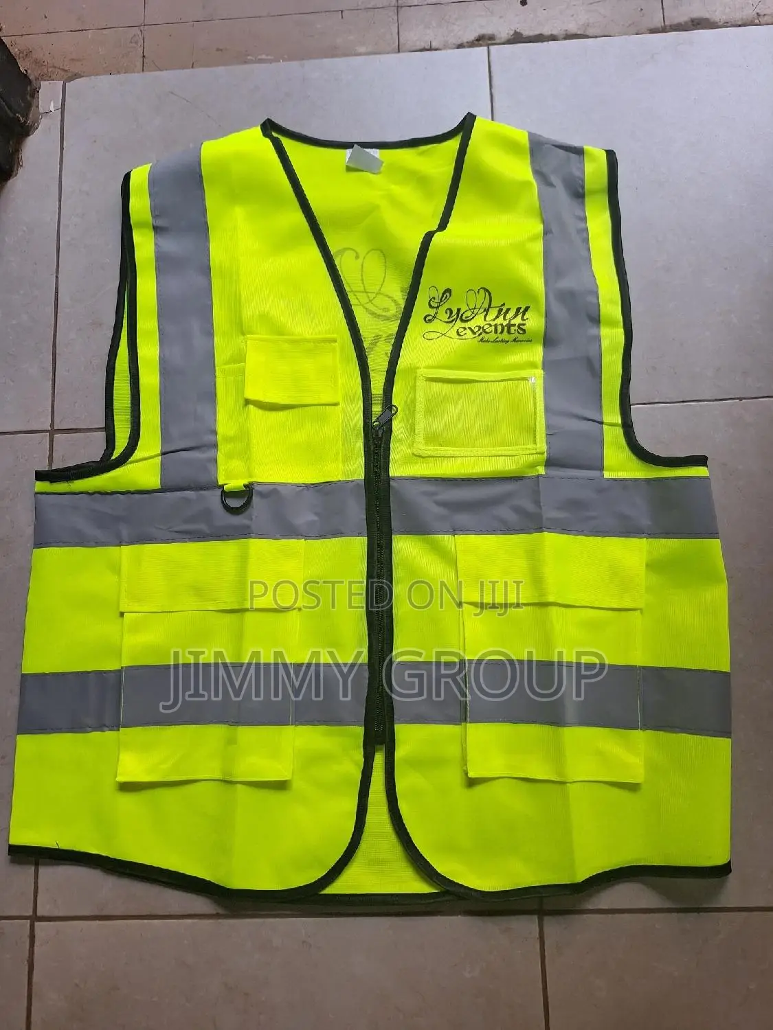Event Reflector Jackets Printing With Pockets