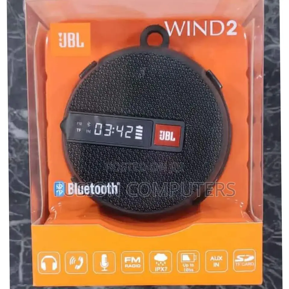 JBL Wind 2 FM Bluetooth Handlebar Speaker