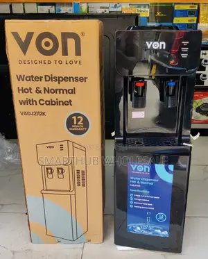 Von Dispenser Hot and Normal Black Dispenser