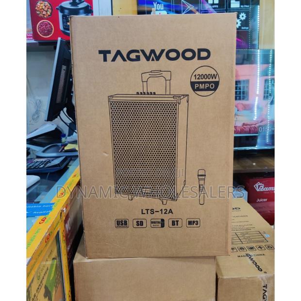 ✓°lts-12a Tagwood 12" Trolley Speaker With a Mic