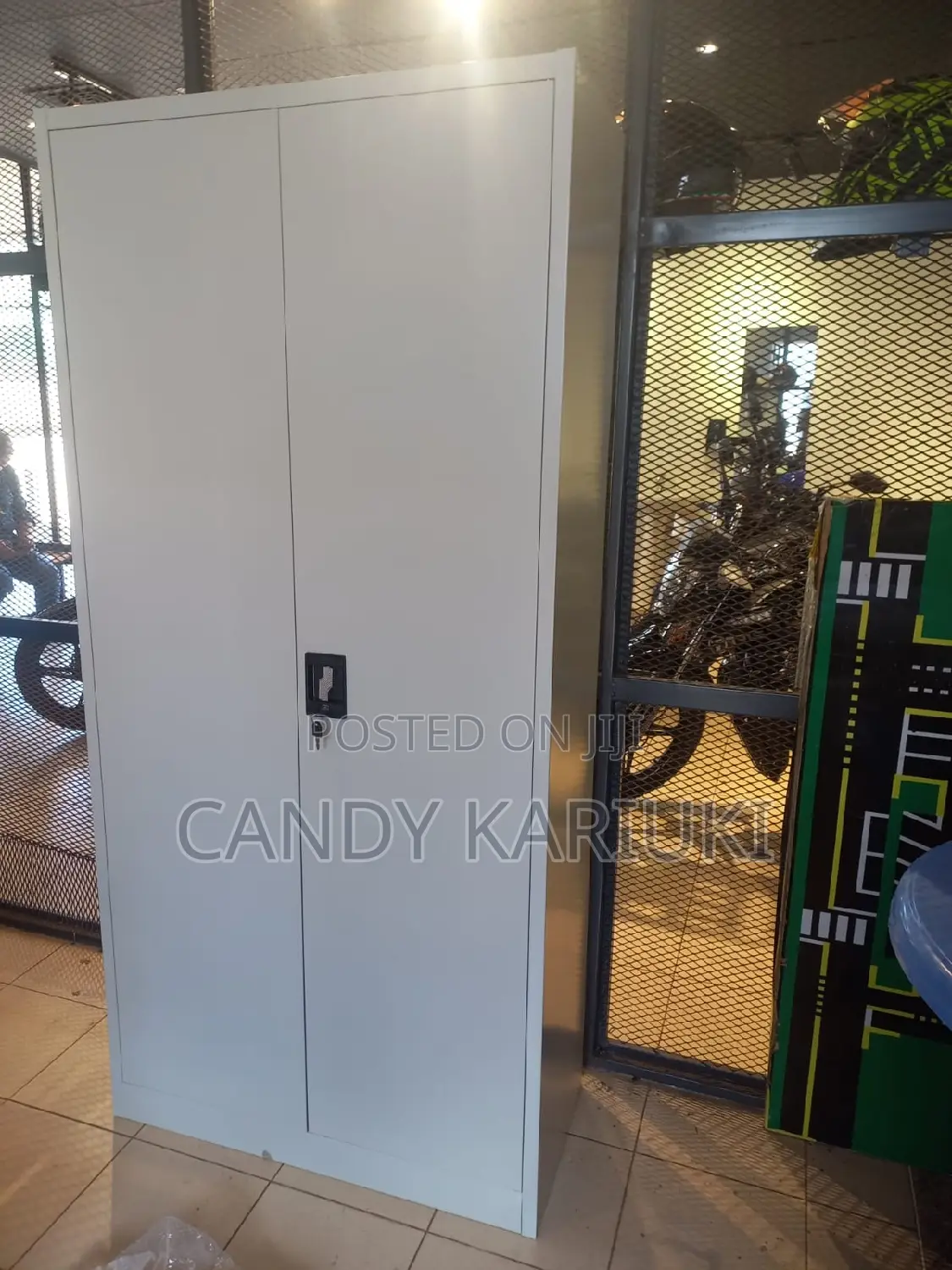 Steel 2 Door File Cabinet