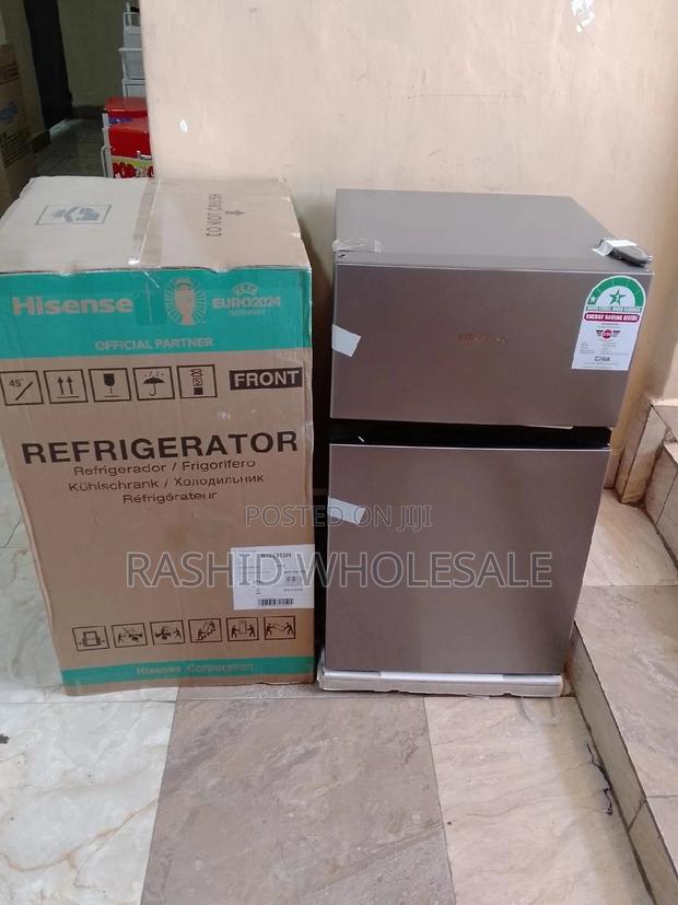 Double Door Fridge. Hisense 91litres.