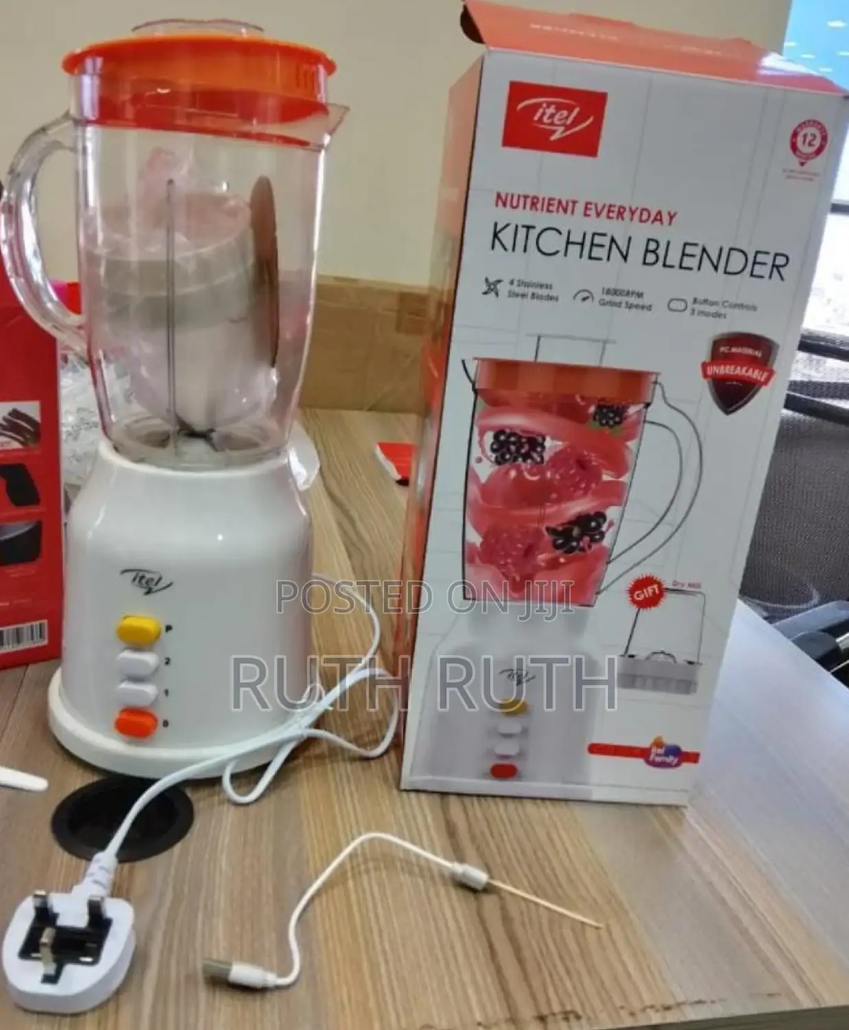 2 in 1 Itel Blender