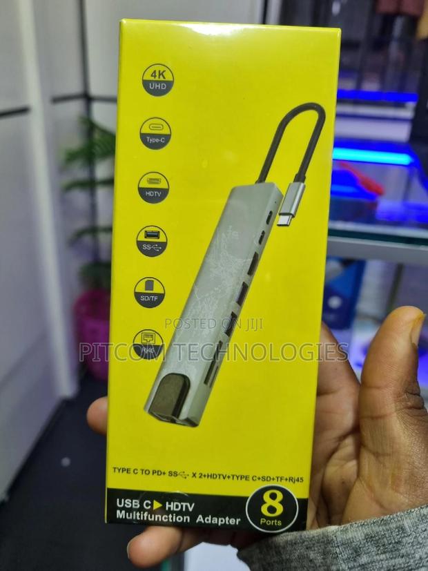 8 In 1 Type-c Hub - thumbnail 2