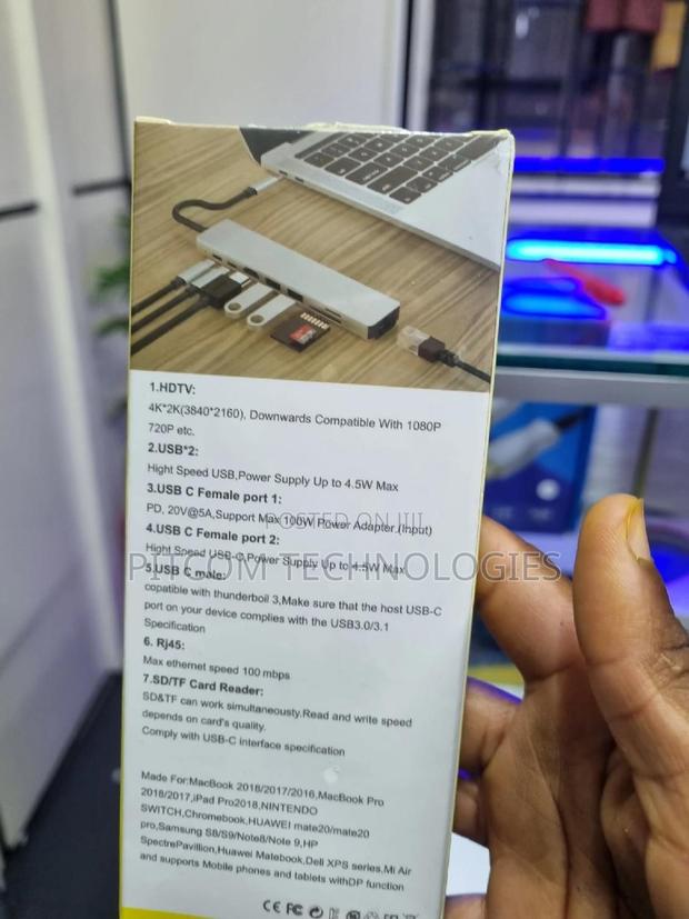 8 In 1 Type-c Hub - thumbnail 3