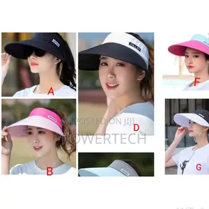 Summer Hats for Women Foldable Sun Hat Pearl Flower Visor