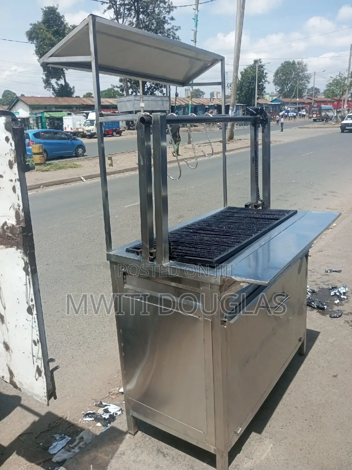 Stainless Steel Grill Jiko