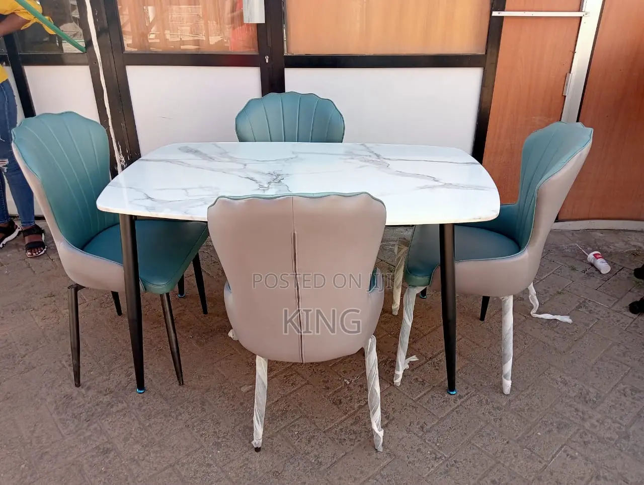 Marble Table Dining Table Dining Set.