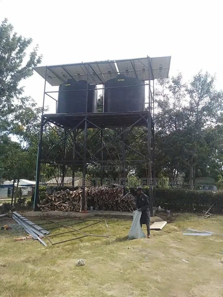 Well Drilling and Water Solar Pump Installation
