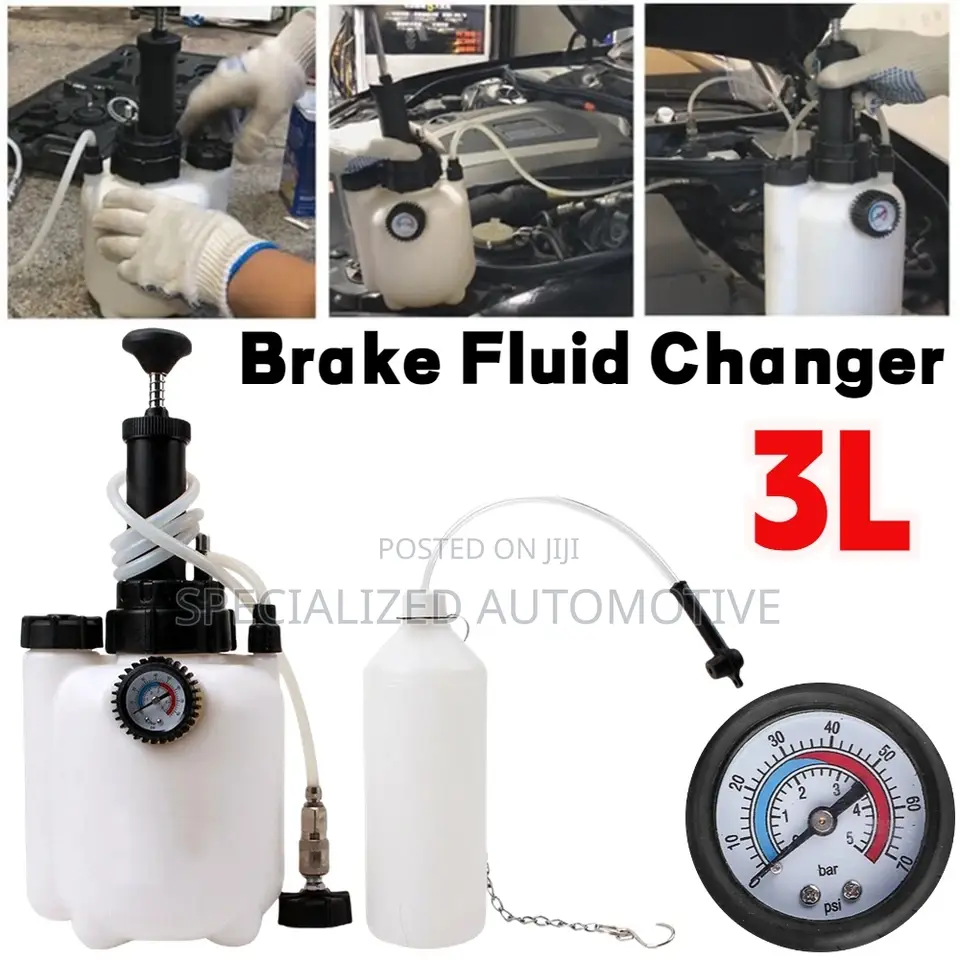 Vehicle Brake Bleeding Fluid Exchanger Hand Pump Kit