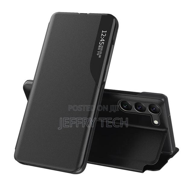 Samsung Galaxy S23, Smart View Window Flip Stand Cover PU Le