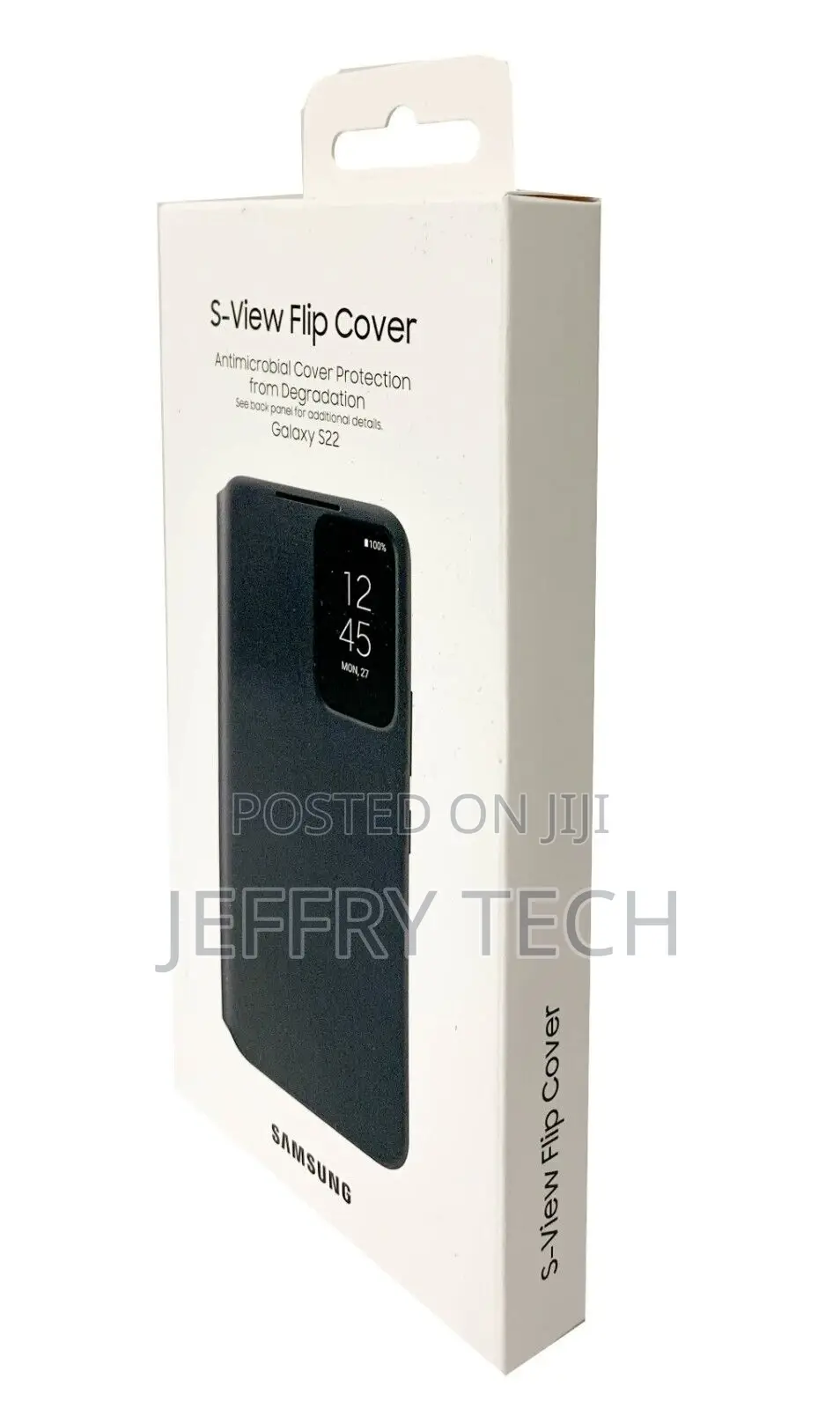 Samsung GALAXY S22 S-View Flip Cover Smart Clear View Case -