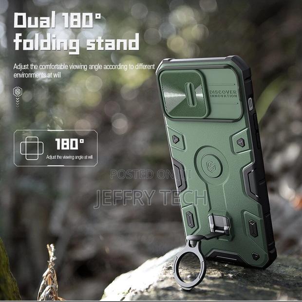 Nillkin Camshield Armor Case Fr iPhone 14 Pro Max Ring Holde - thumbnail 3