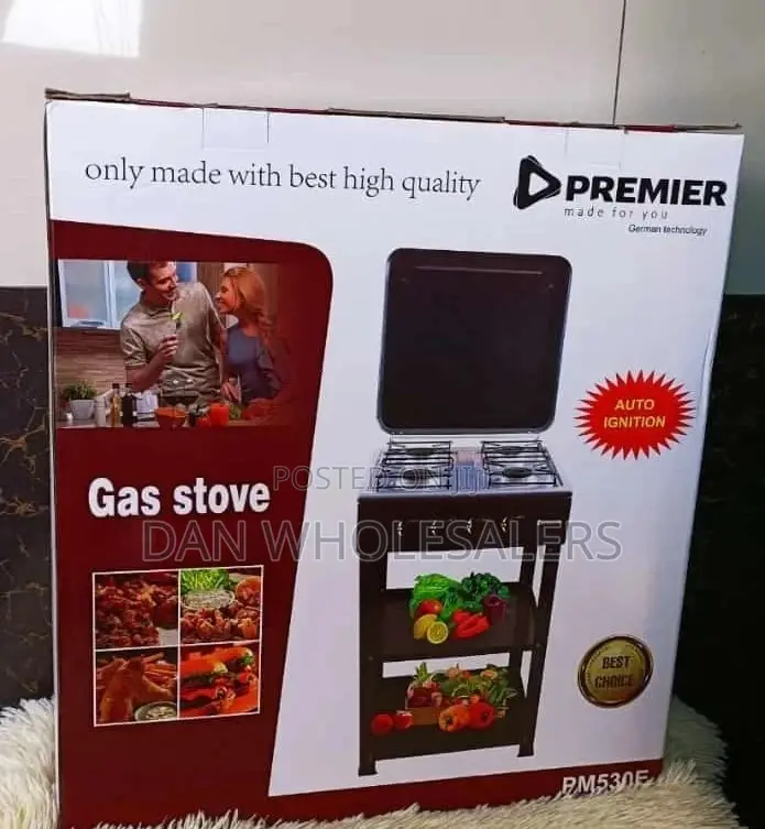 Premier Auto-Ignition 4-Gas Gas Cooker