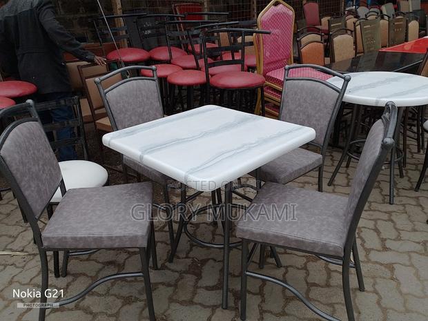 Restaurants Hotel Chairs and Table - main view