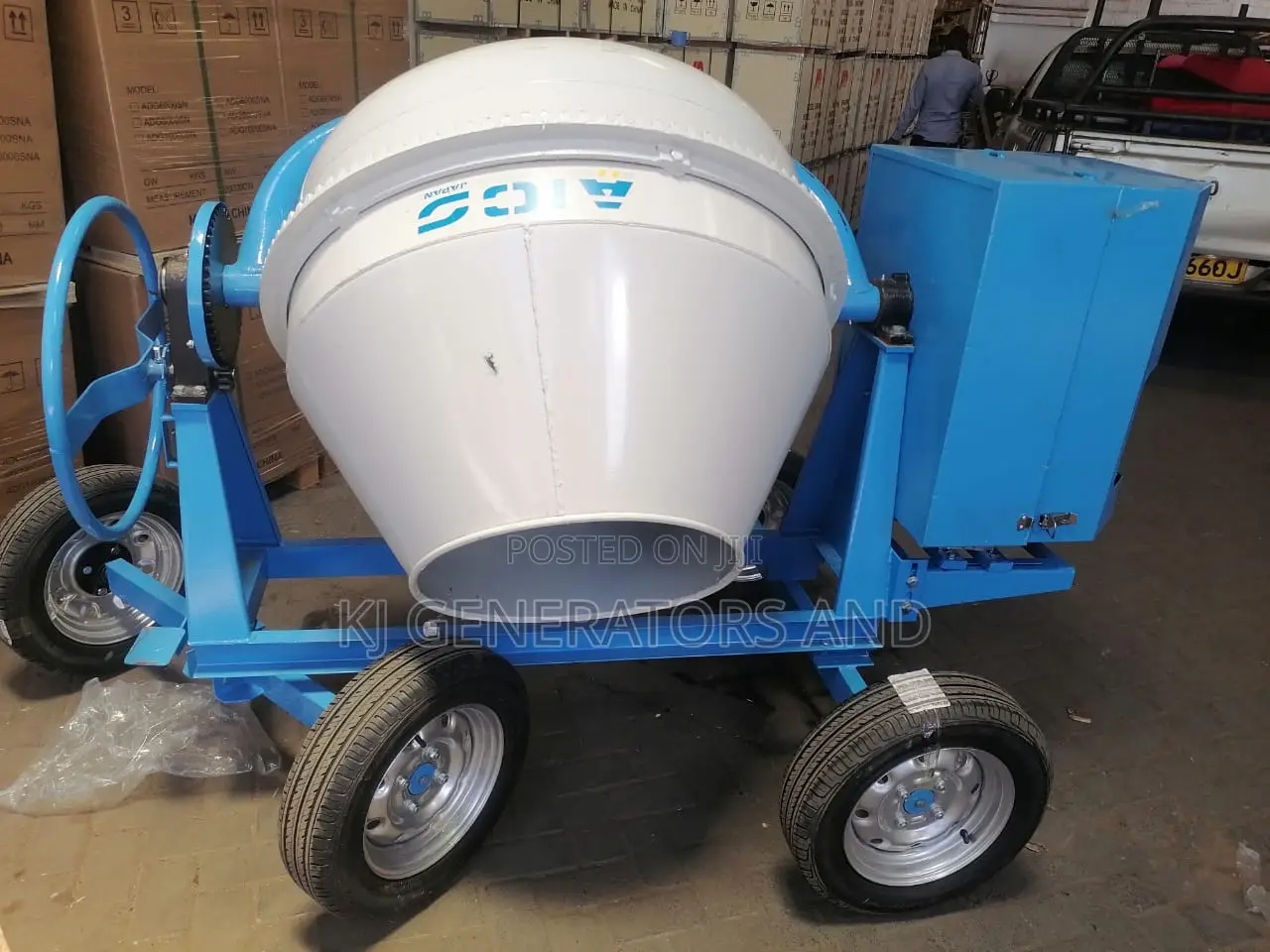 AICO CONCRETE MIXER 400litres (New Stock)0