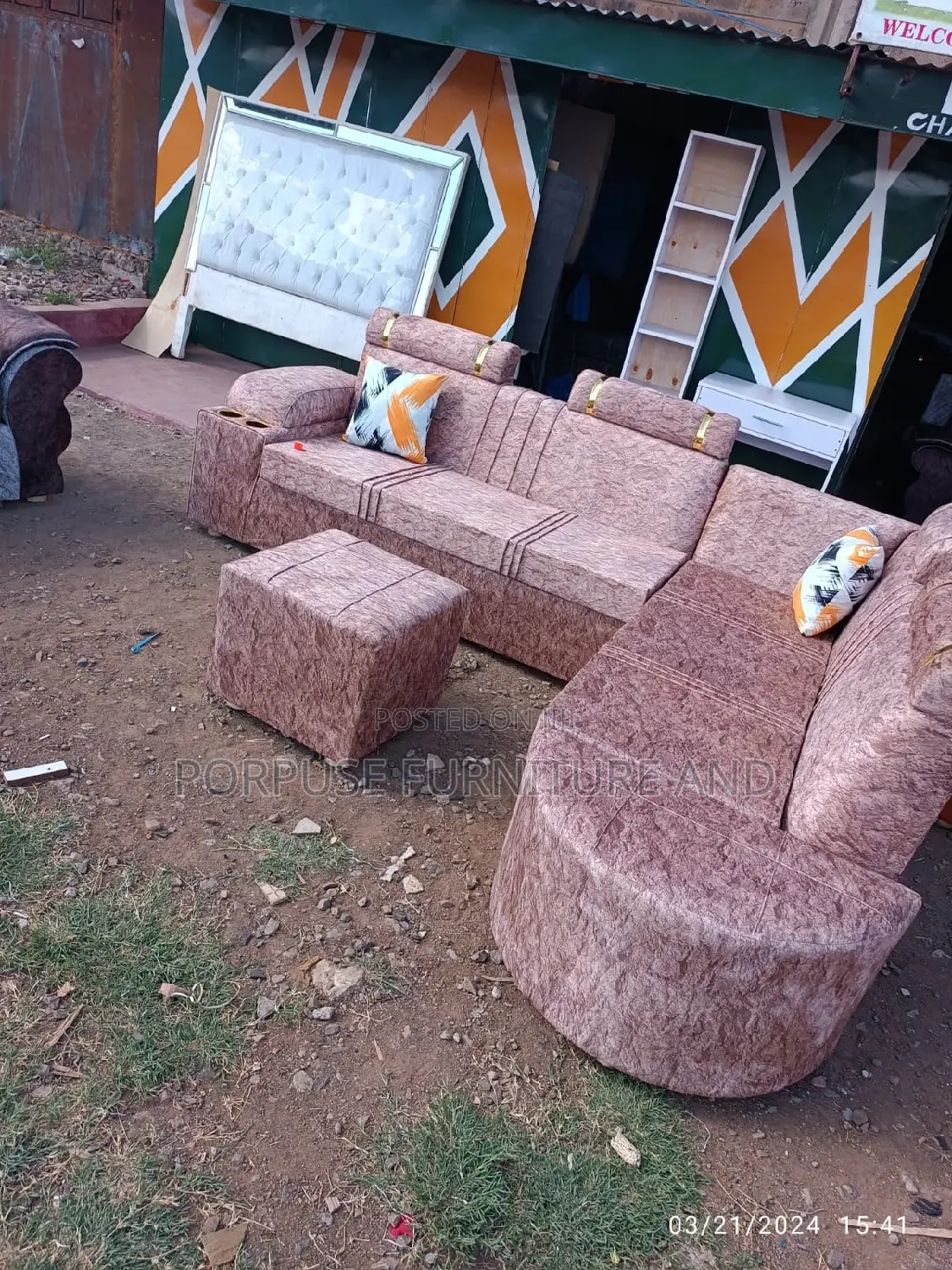 L Shaped Sofa L Shaped Sofa L Shaped Sofa in Thika Furniture, Joyce