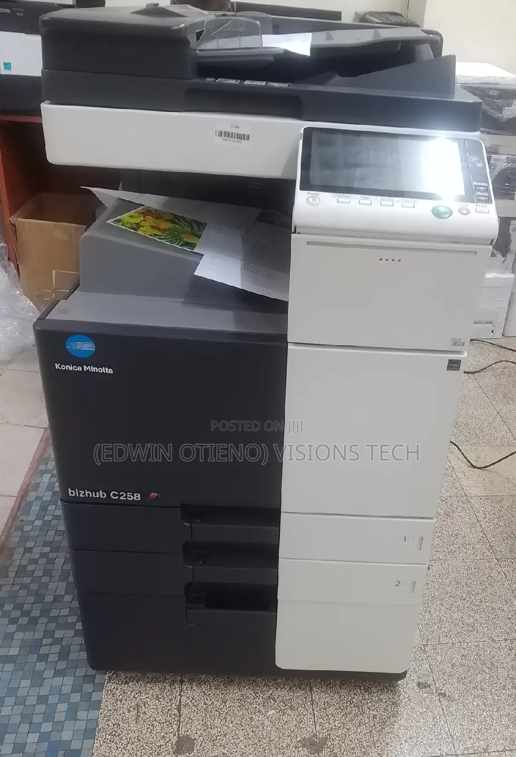A3 Color Bizhub C258 Photocoping Machine