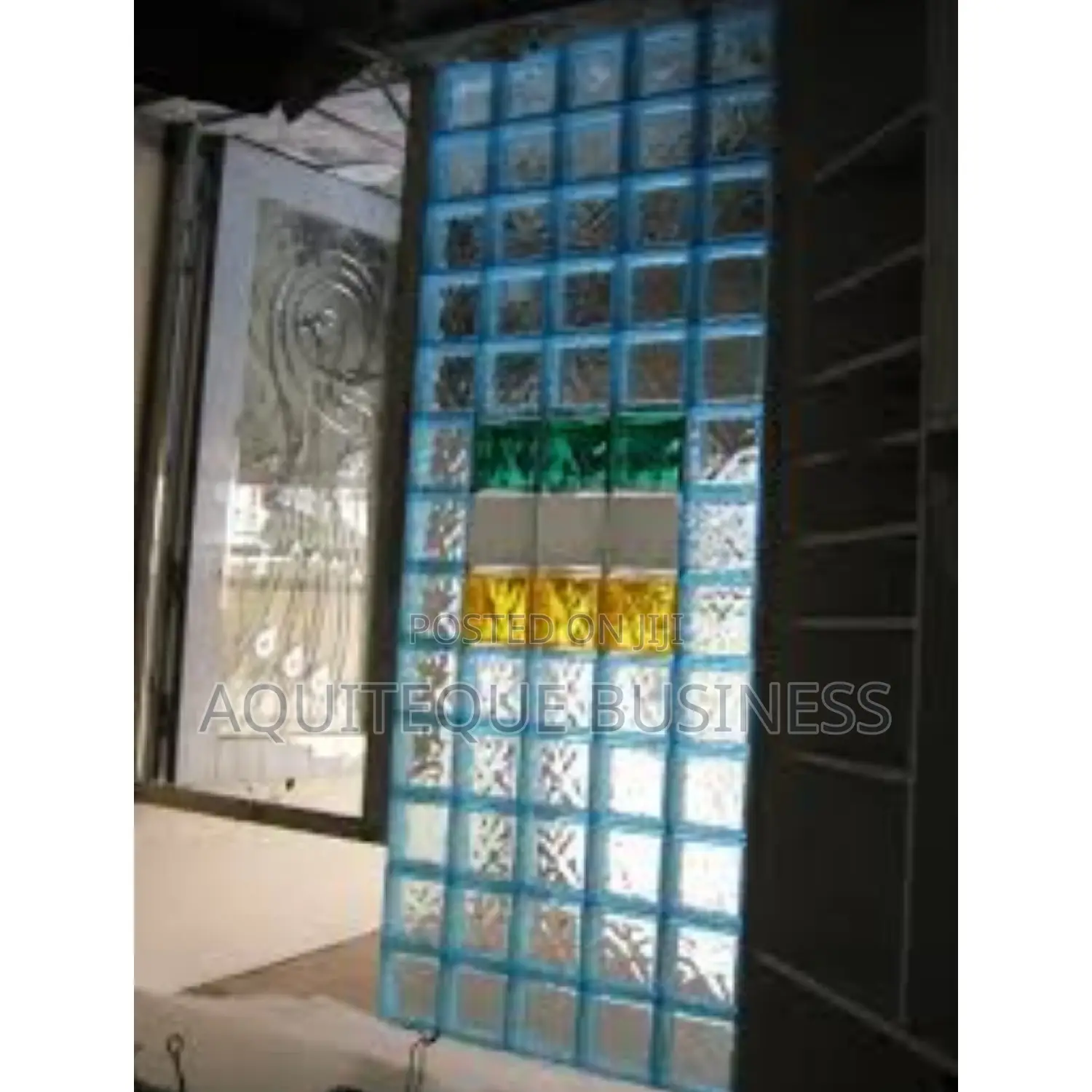 Colored Glass Blocks