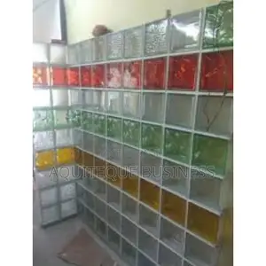 Colored Building Glass Blocks