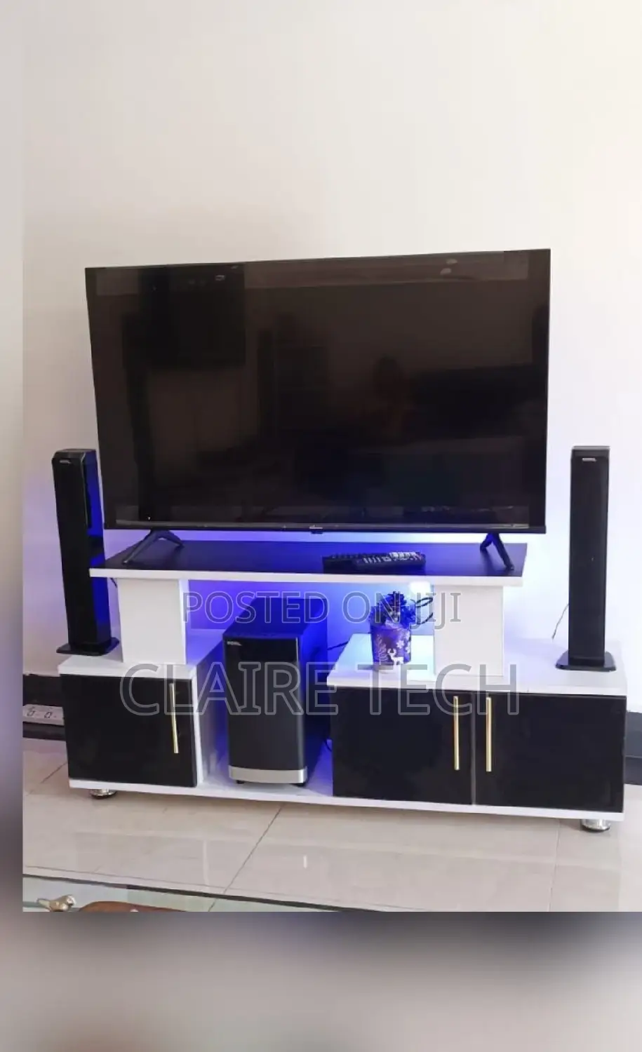 New Instabul Tv Stand With Led Lights