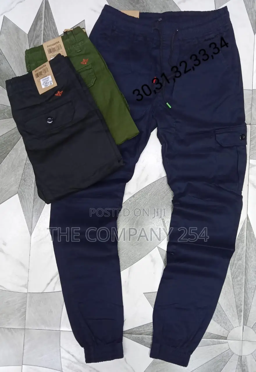 Camouflage Men's Assorted Vintage Combat Side Pockets Pant