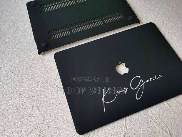 Personalized BLACK Macbook Case Solid Cover | Macbook Air 13
