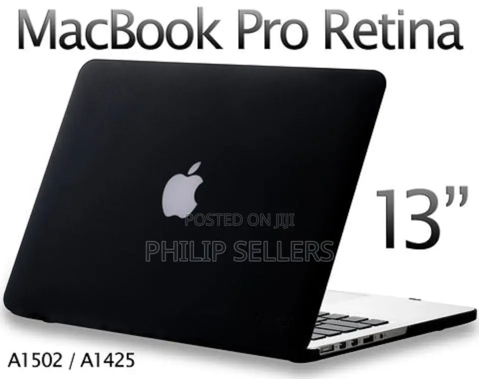 Personalized BLACK Macbook Case Solid Cover | Macbook Air 13