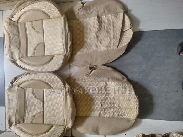 Car Quality Beige Five Seater Seat Covers - main view