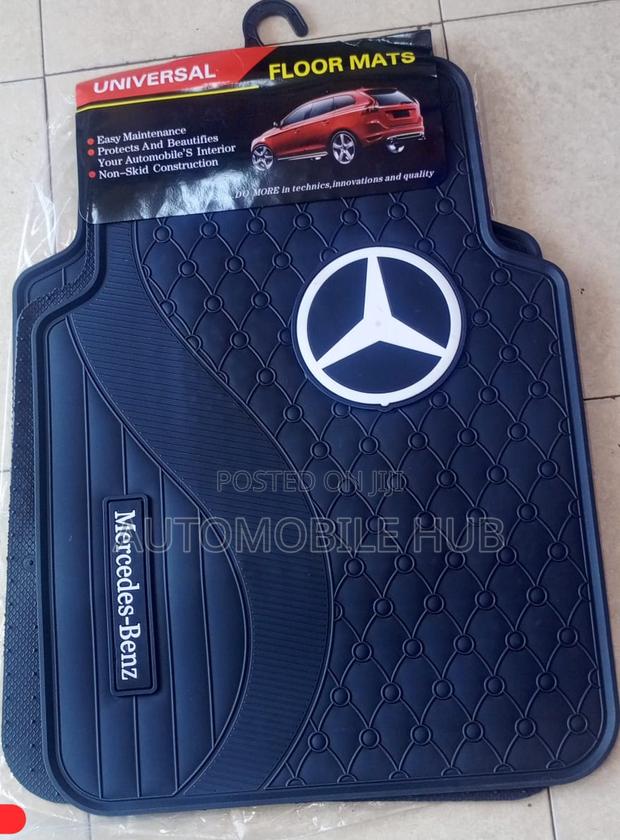 Mercedes Benz Rubber Floor Mats 5 Seater