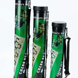 Quality Folding Chess Mat With Storage - thumbnail 2