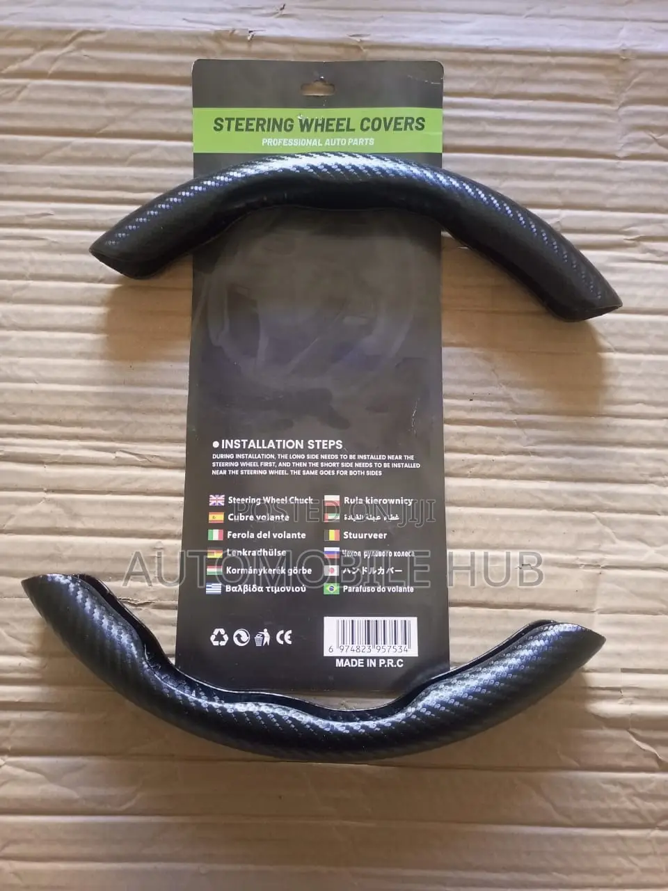 2pcs Steering Wheel Covers- Car Steering Wheel Cover
